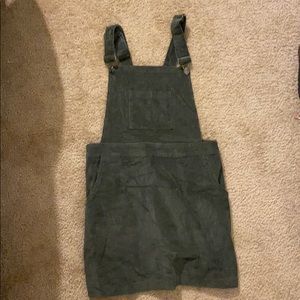 Umgee Dark Green  (Olive) Corduroy Dress